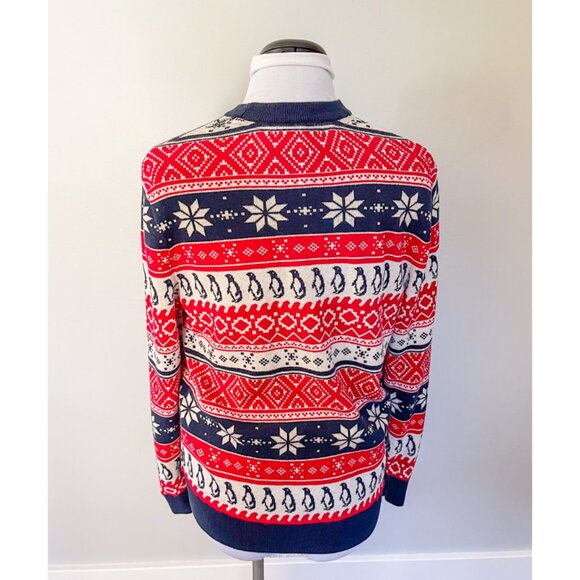 Men's H&M LOGG Penguin Holiday Sweater - Picture 10 of 12